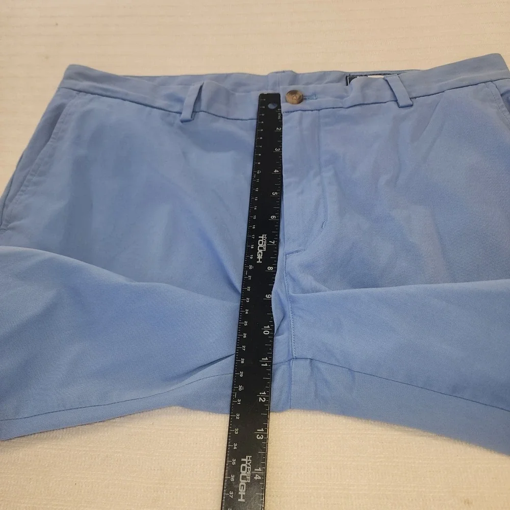 Vineyard Vines Breaker Pant Mens 36x32 Blue Chino Straight Leg Cotton Stretch - Picture 8 of 11